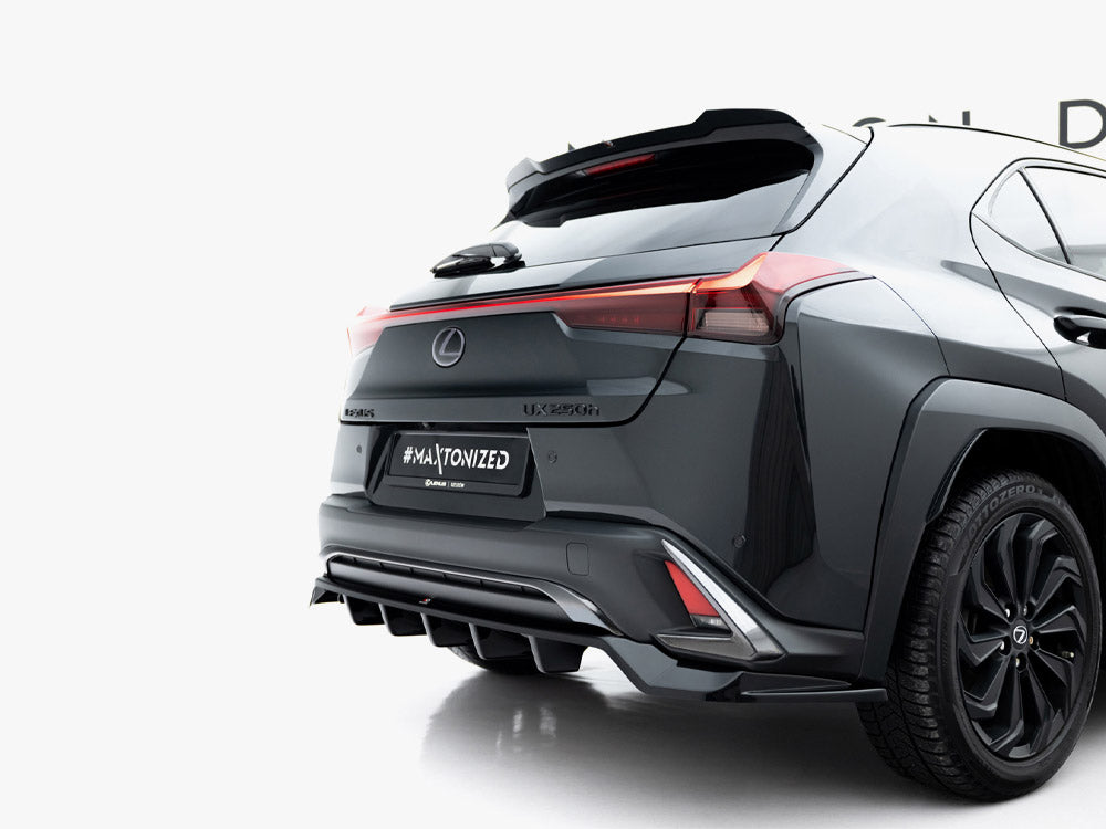 Rear Splitter (Vertical Bars) Lexus UX F-Sport Mk1