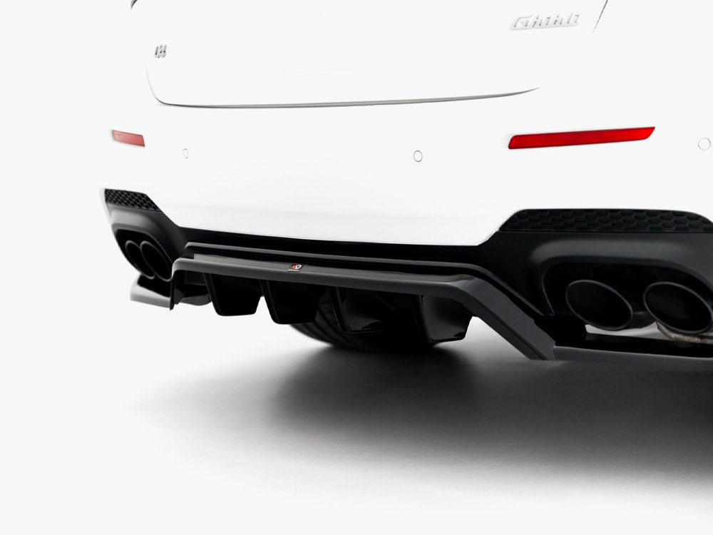 Rear Splitter (Vertical Bars) Maserati Ghibli Modena Mk3 Facelift