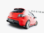 Street PRO Rear Side Splitters + Flaps Mazda 3 MPS Mk1 EU Version