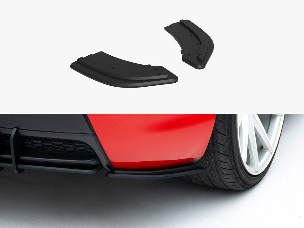 Street PRO Rear Side Splitters Mazda 3 MPS Mk1 EU Version