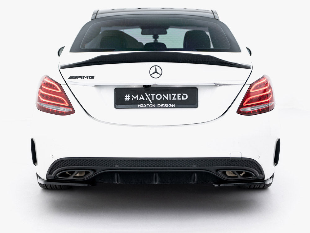 Rear Side Splitters Mercedes-Benz C AMG-Line Sedan W205