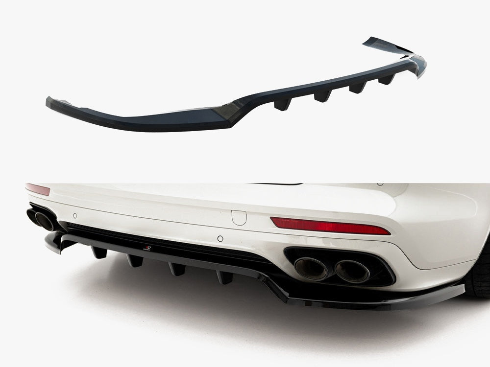 Rear Splitter (Vertical Bars) Porsche Panamera GTS Sport Turismo 971 Facelift