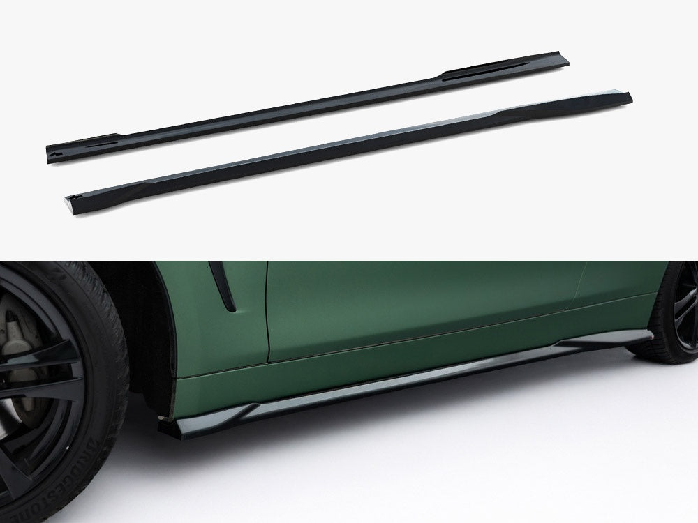 Side Skirts Diffusers BMW 4 Cabrio / Coupe F33 / F32