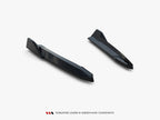 Rear Side Splitters V.8 Skoda Octavia RS Liftback / Estate Mk4