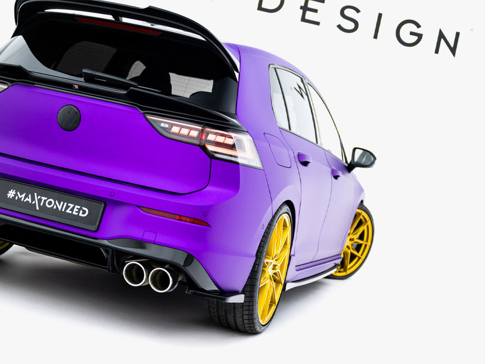 Rear Side Splitters V.2 Volkswagen Golf R Mk8 Facelift