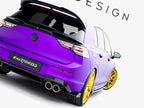 Rear Side Splitters V.2 + Flaps Volkswagen Golf R Mk8 Facelift