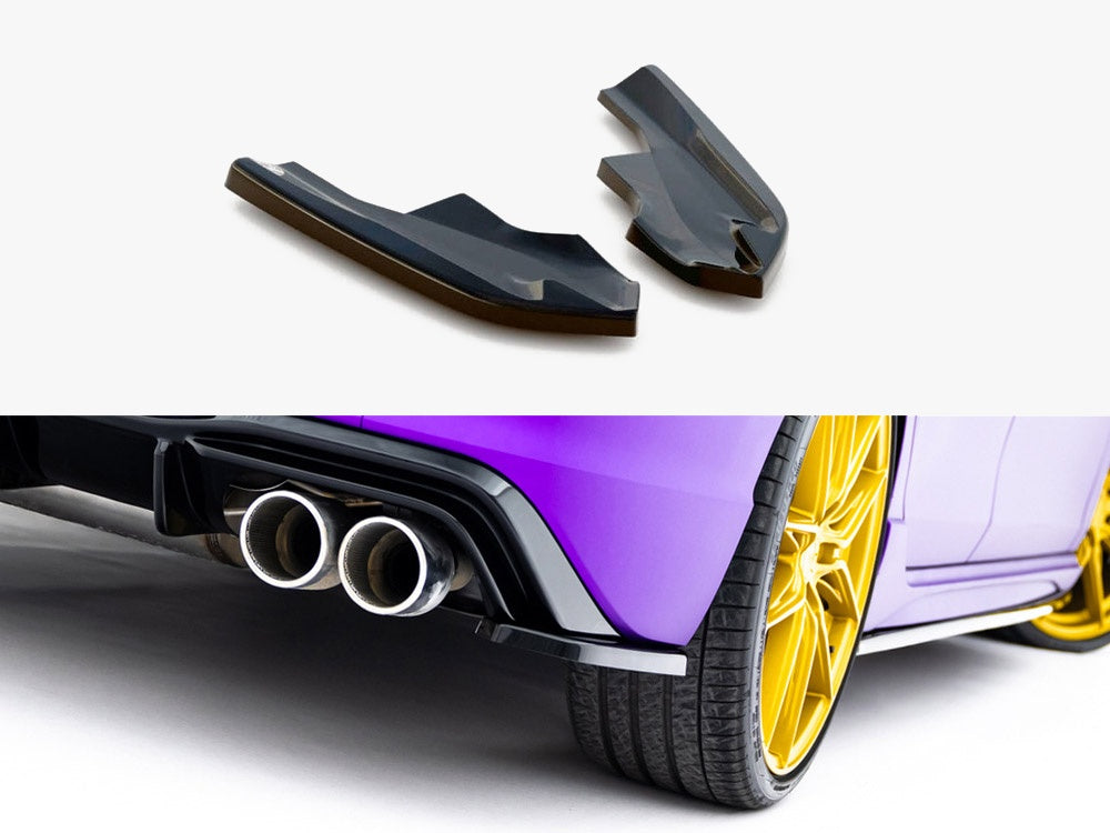 Rear Side Splitters V.4 Volkswagen Golf R Mk8 Facelift