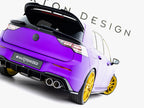 Rear Side Splitters V.4 Volkswagen Golf R Mk8 Facelift