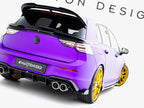 Rear Side Splitters V.6 + Flaps Volkswagen Golf R Mk8 Facelift