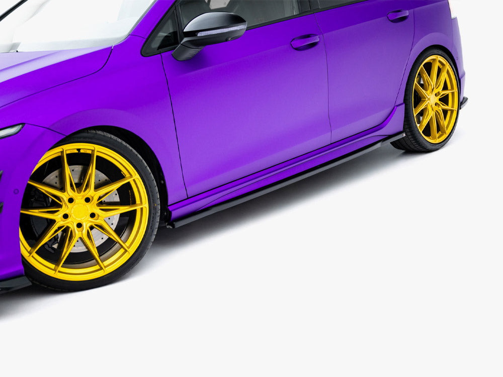 Side Skirts Diffusers V.1 Volkswagen Golf R Mk8 Facelift