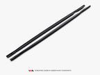 Side Skirts Diffusers V.1 Volkswagen Golf R Mk8 Facelift
