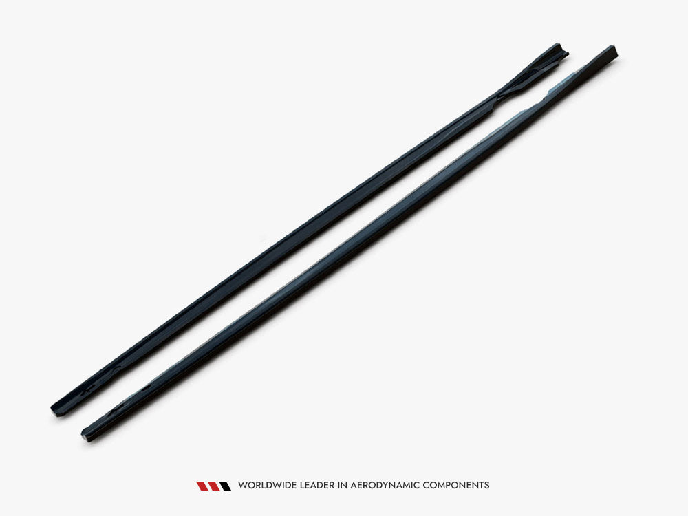Side Skirts Diffusers V.2 Volkswagen Golf R Mk8 Facelift