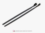 Side Skirts Diffusers V.2 + Flaps Volkswagen Golf R Mk8 Facelift