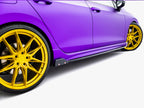 Side Skirts Diffusers V.2 + Flaps Volkswagen Golf R Mk8 Facelift