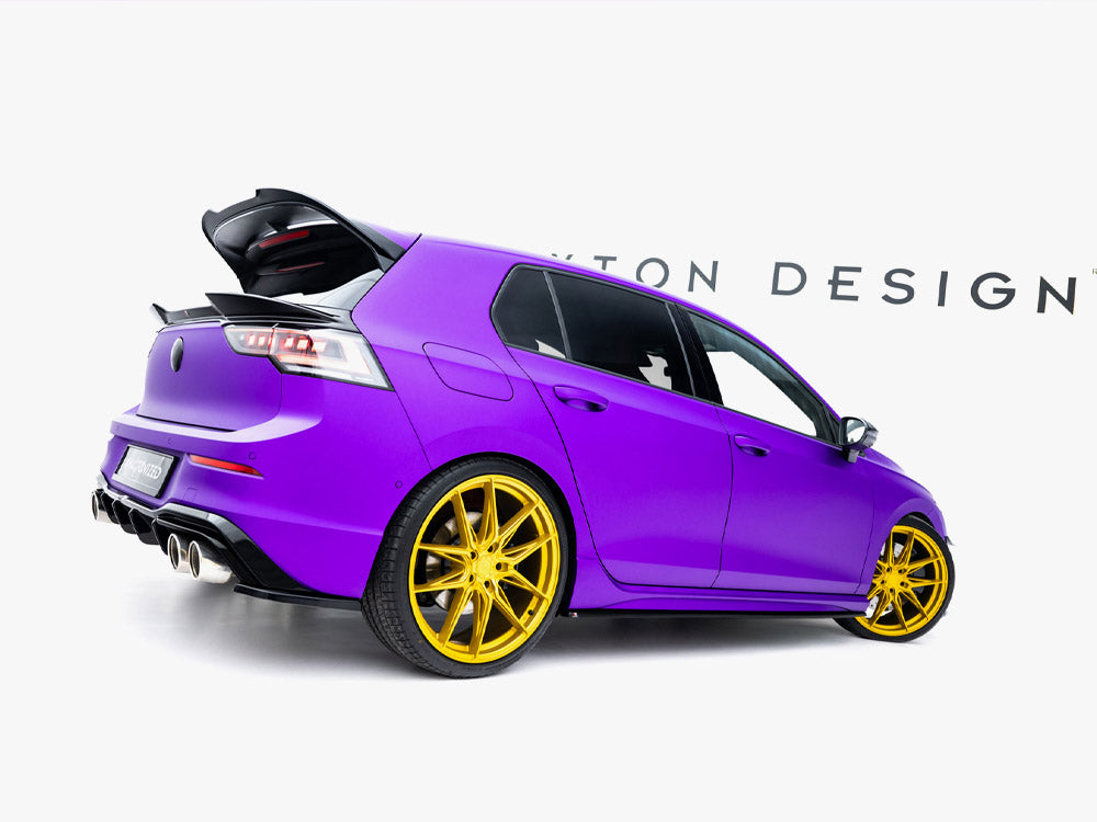 Side Skirts Diffusers V.3 Volkswagen Golf R Mk8 Facelift