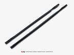 Side Skirts Diffusers V.5 Volkswagen Golf R Mk8 / Mk8 Facelift
