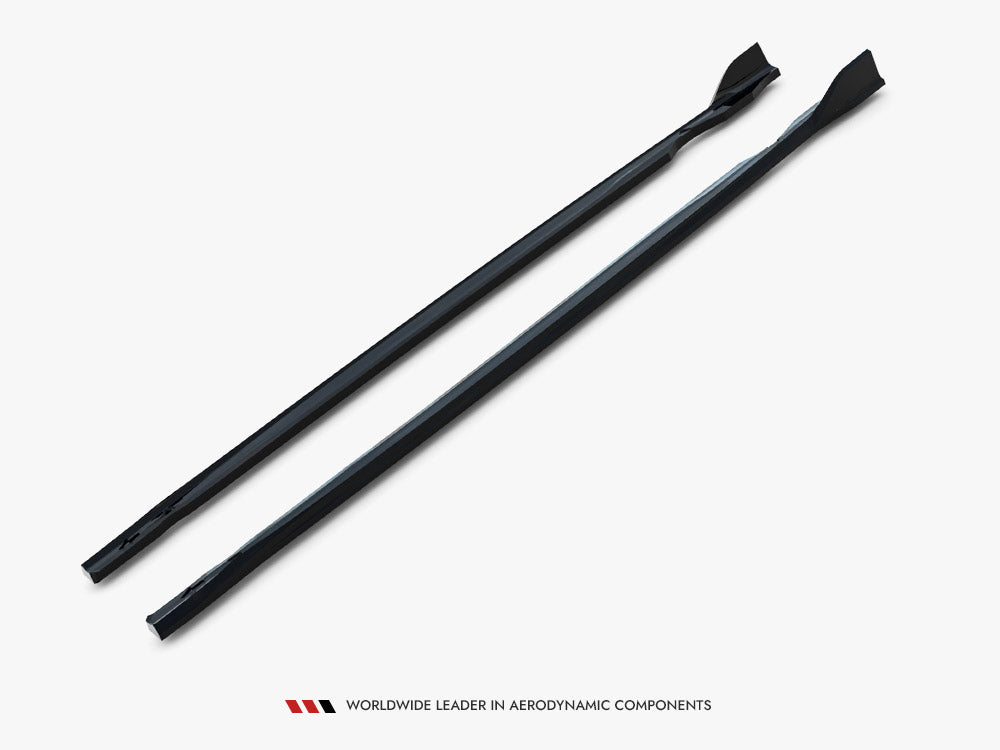 Side Skirts Diffusers V.4 Volkswagen Golf R Mk8 / Mk8 Facelift