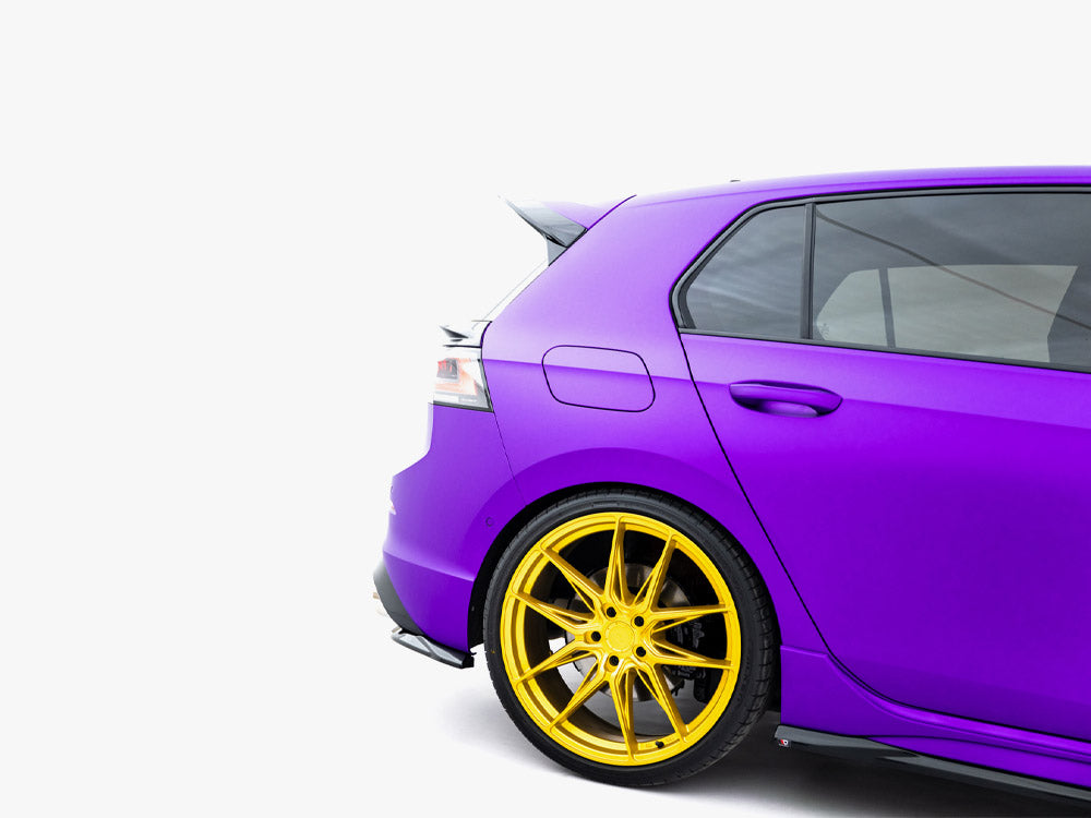 Rear Side Splitters V.8 Volkswagen Golf R Mk8 / Mk8 Facelift