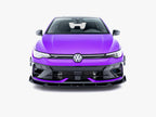 Front Splitter V.3 + Flaps Volkswagen Golf R Mk8 Facelift