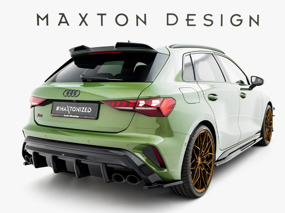 Rear Side Splitters V.3 Audi S3 Sportback Facelift