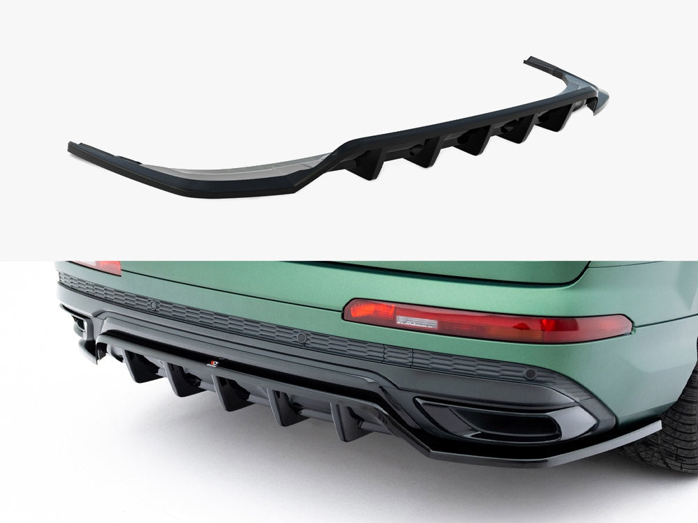 Rear Splitter (Vertical Bars) Audi Q7 S-Line Mk2 Facelift