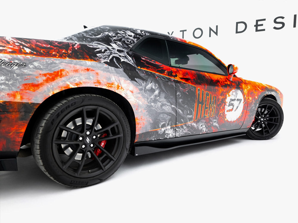 Side Skirts Diffusers Dodge Challenger GT Mk3 Facelift