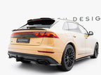 Rear Splitter (Vertical Bars) Audi Q8 Mk1 Facelift