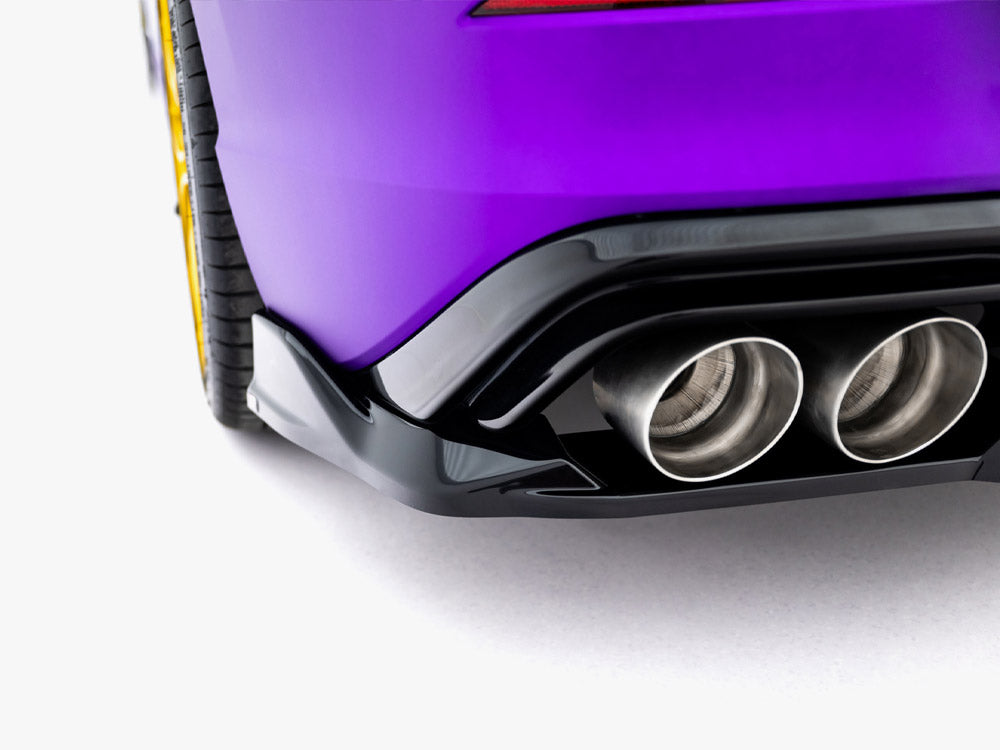 Rear Splitter (Vertical Bars) V.1 Volkswagen Golf R Mk8 / Mk8 Facelift