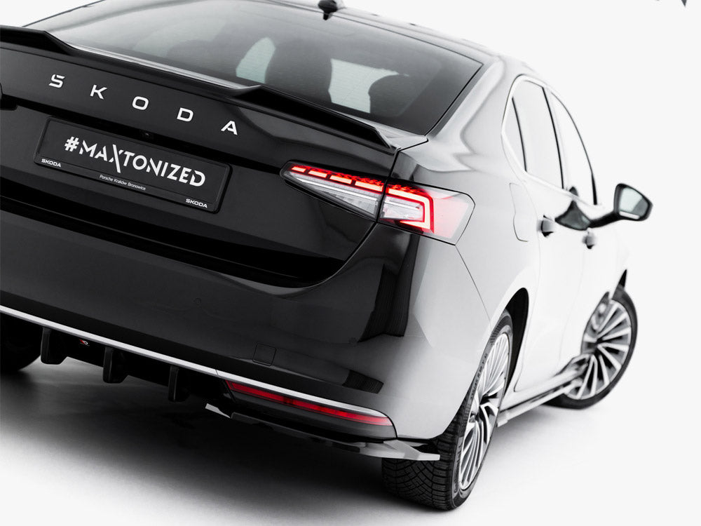 Rear Side Splitters V.1 Skoda Superb Mk4