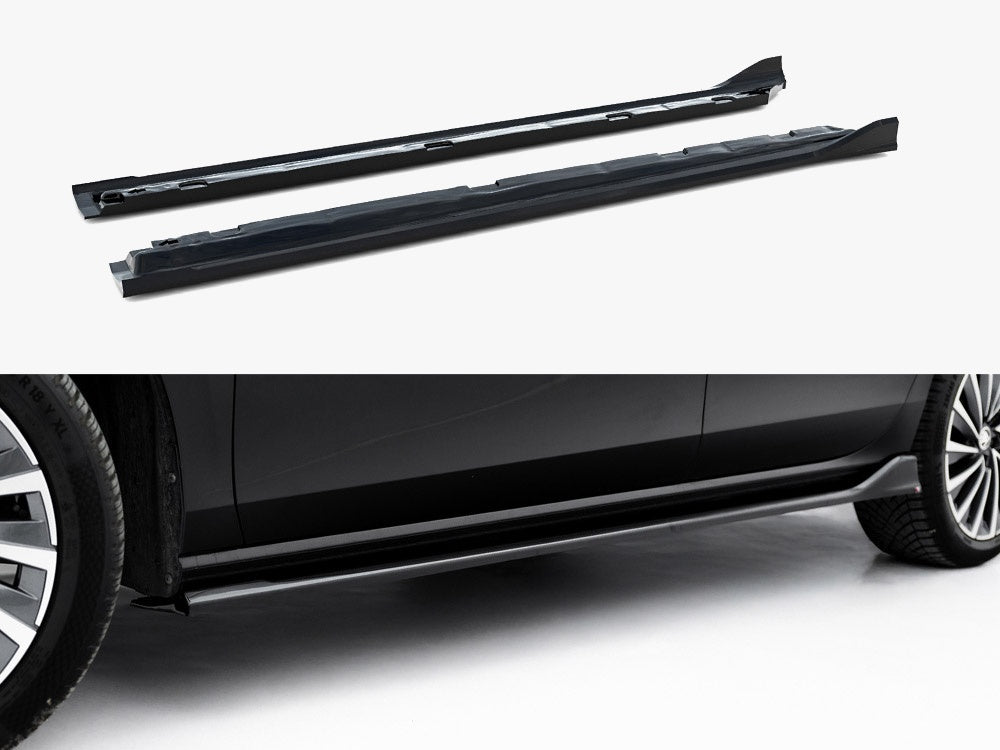 Side Skirts Diffusers V.2 Skoda Superb Mk4