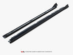 Side Skirts Diffusers V.2 Skoda Superb Mk4