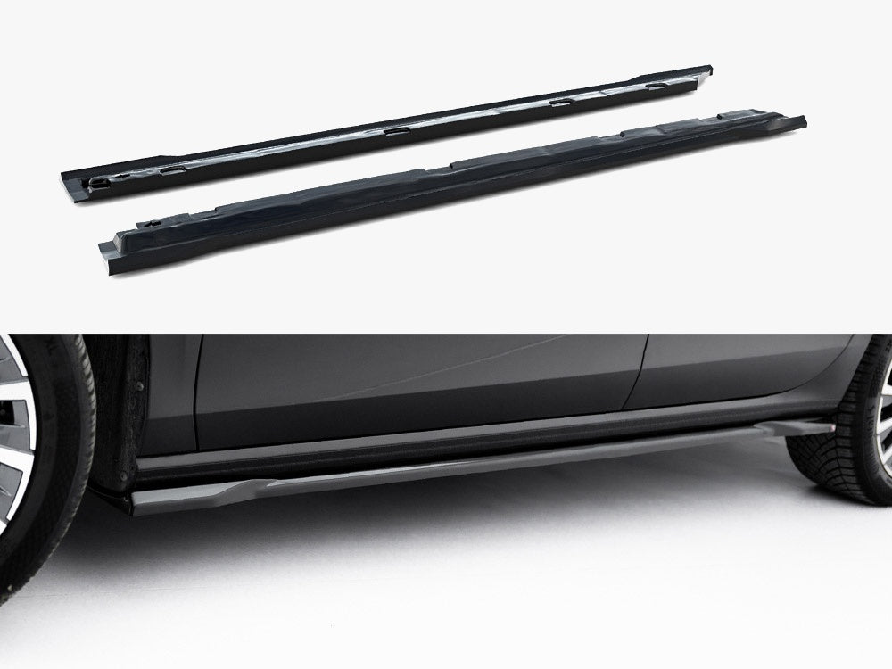 Side Skirts Diffusers V.1 Skoda Superb Mk4