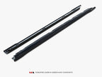 Side Skirts Diffusers V.1 Skoda Superb Mk4