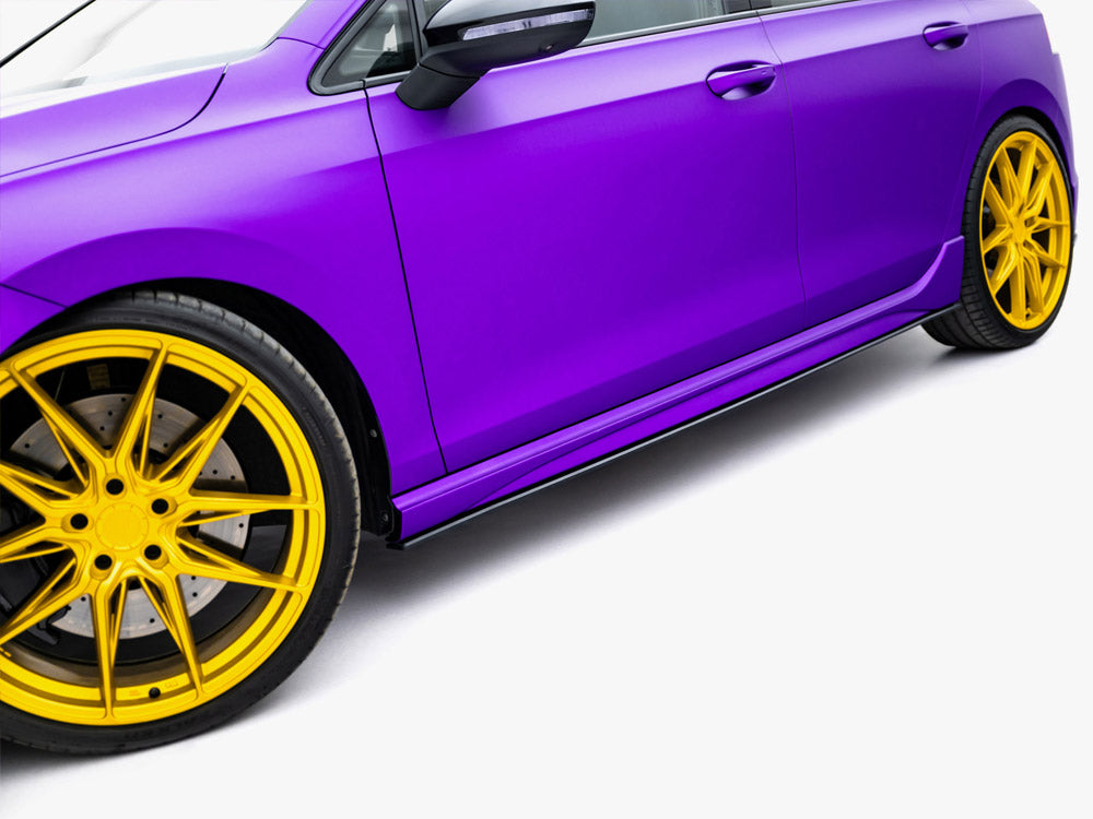 Street PRO Side Skirts Diffusers Volkswagen Golf R Mk8 Facelift