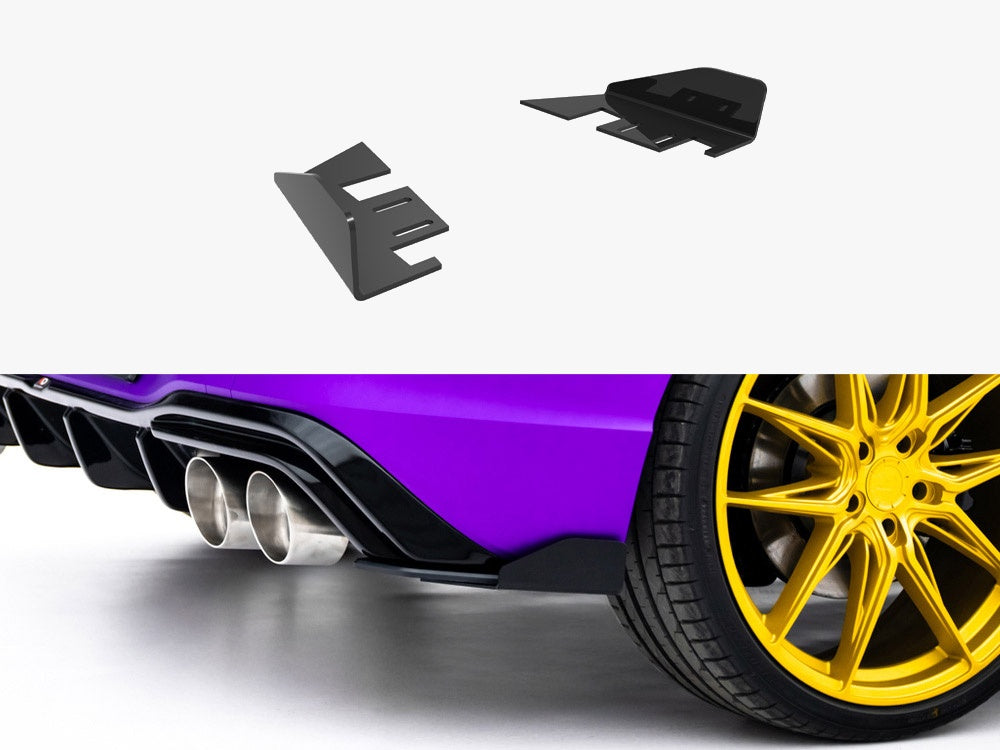 Rear Side Flaps V.2 Volkswagen Golf R Mk8 / Mk8 Facelift
