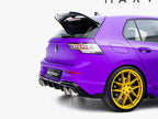 Street PRO Rear Side Splitters V.2 + Flaps Volkswagen Golf R Mk8 / Mk8 Facelift