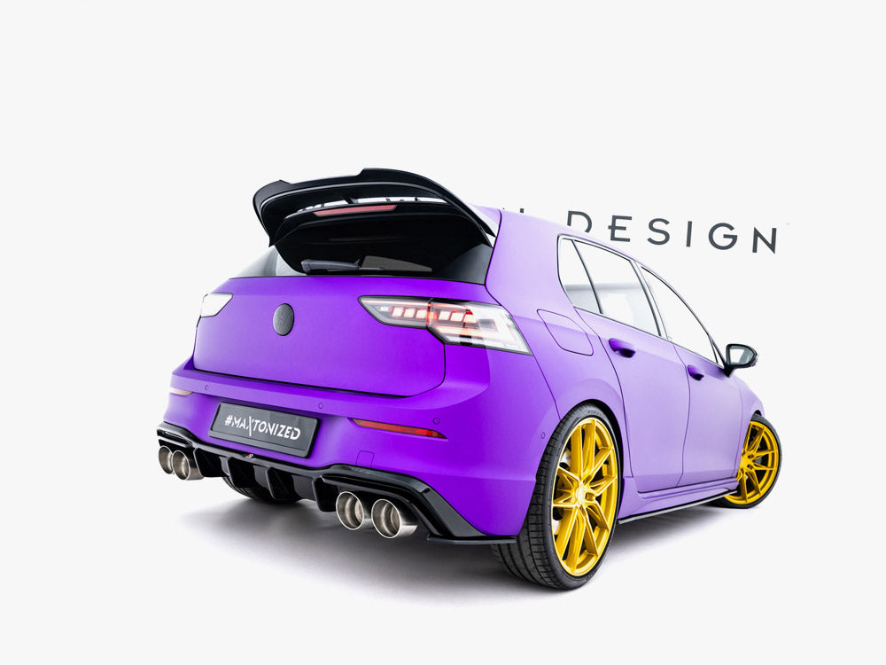 Street PRO Rear Side Splitters V.2 Volkswagen Golf R Mk8 / Mk8 Facelift
