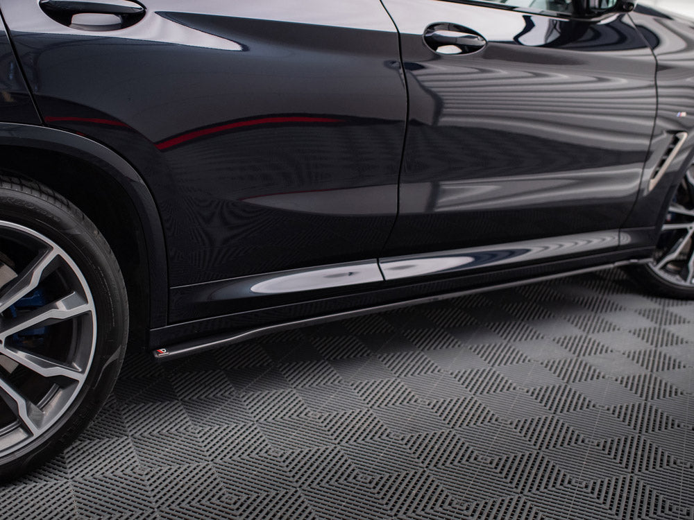 Side Skirts Diffusers V.1 BMW X4 M-Pack G02