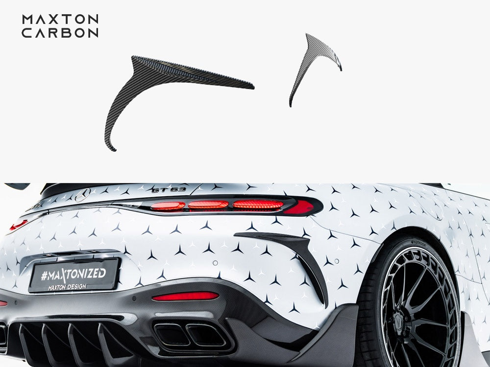 Prepreg Rear Bumper Carbon Canards Mercedes-AMG GT 63 / 55 / 63 S E Performance C192