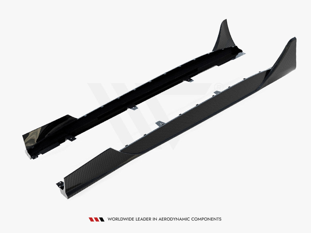 Prepreg Carbon Fiber Side Skirts Mercedes-AMG GT 63 / 55 / 63 S E Performance C192
