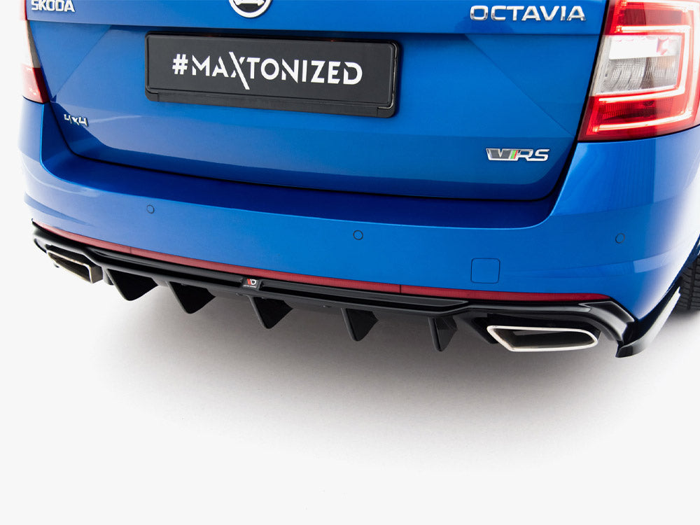 Rear Valance V.2 Skoda Octavia RS Mk3 / Mk3 FL Hatchback / Estate (Diesel)