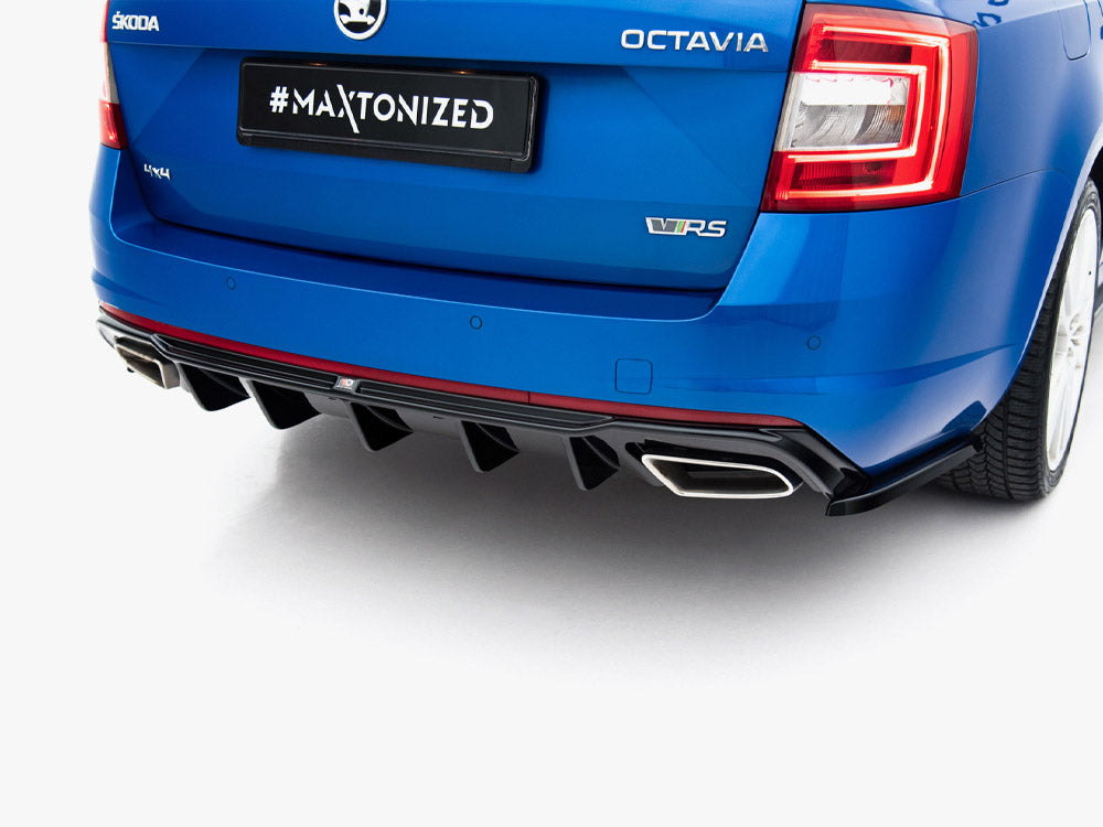Rear Valance V.2 Skoda Octavia RS Mk3 / Mk3 FL Hatchback / Estate (Diesel)