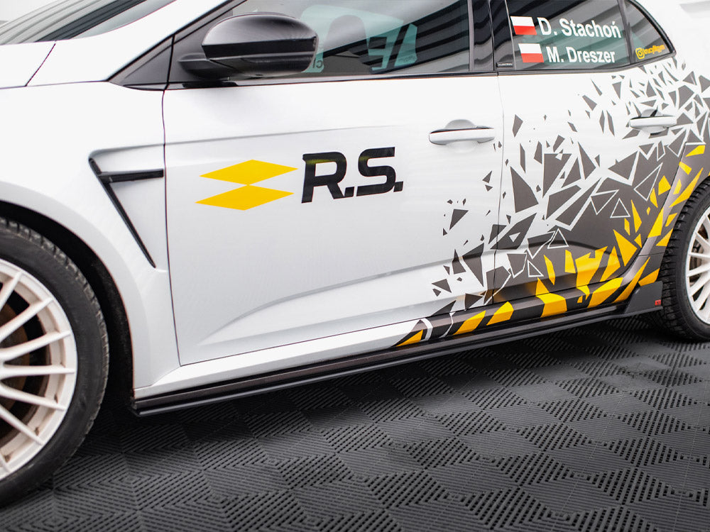 Street PRO Side Skirts Diffusers Renault Megane RS Mk4