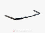 Rear Splitter (with Vertical Bars) V.1 BMW 5 / i5 M-Pack Sedan / Touring G60 / G61