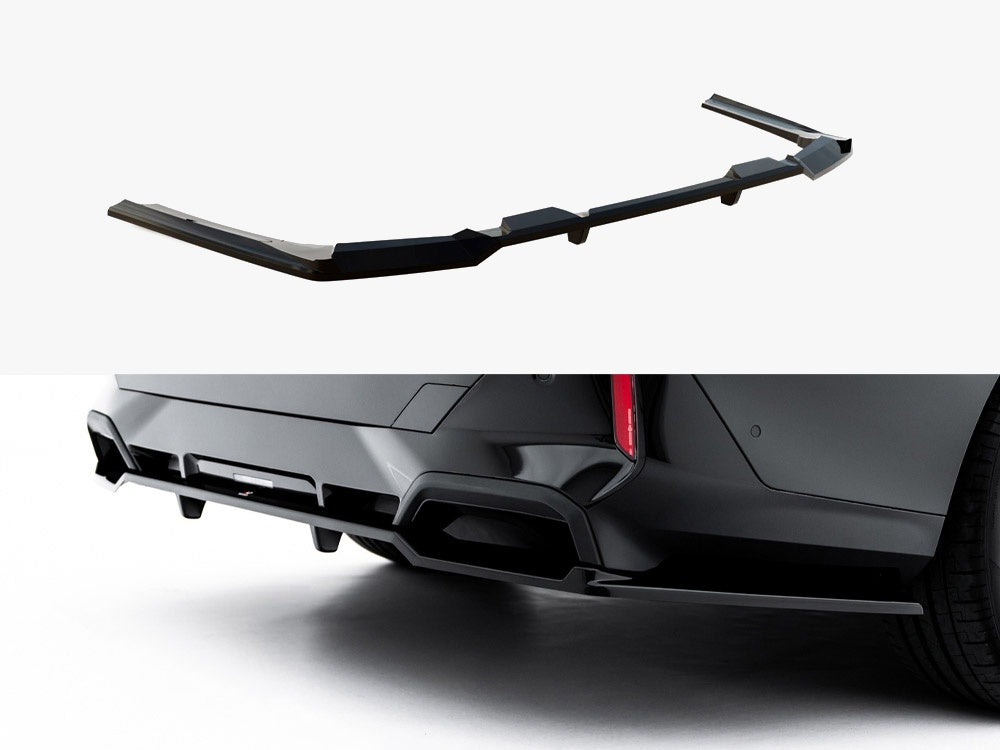 Rear Splitter (with Vertical Bars) V.2 BMW 5 / i5 M-Pack Sedan / Touring G60 / G61