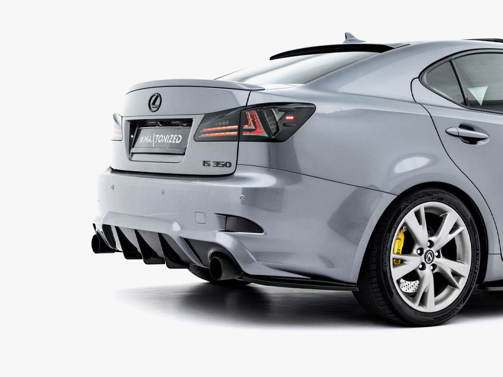 Rear Side Splitters Lexus IS F-Sport Mk2 (XE20) Facelift