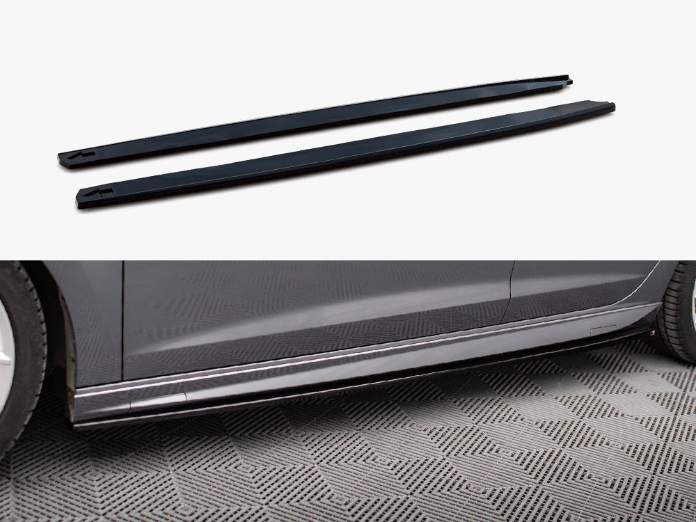 Side Skirts Diffusers V.5 Seat Leon Cupra / FR / Standard Mk3 / Mk3 Facelift