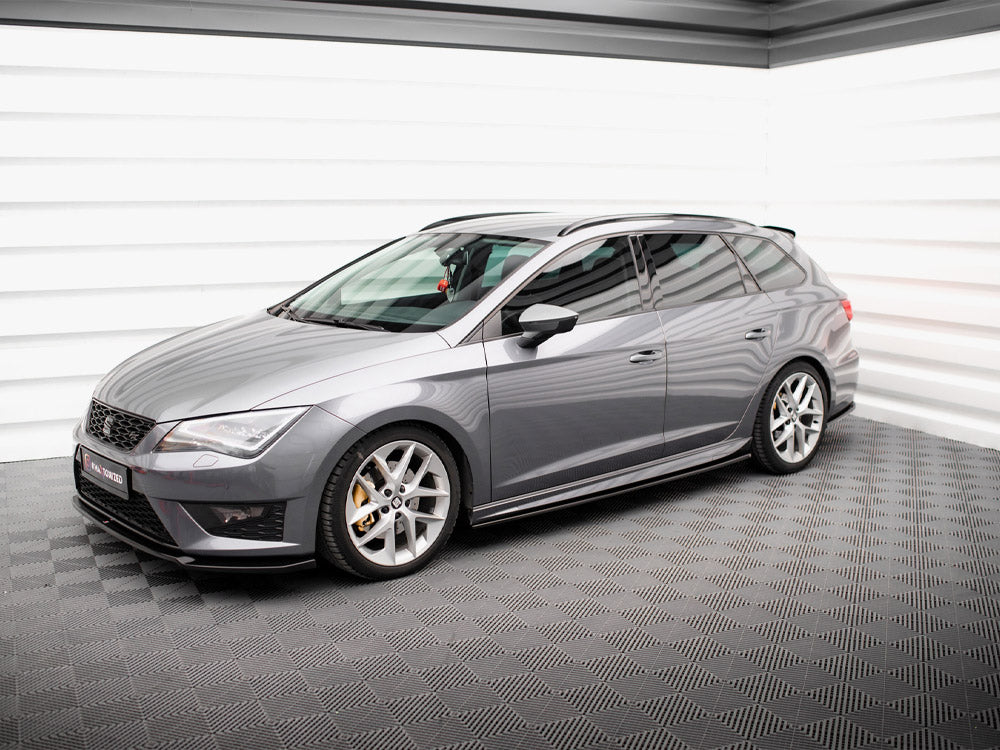 Side Skirts Diffusers V.5 Seat Leon Cupra / FR / Standard Mk3 / Mk3 Facelift