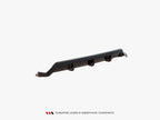 Rear Splitter (Vertical Bars) BMW X3 M-Pack G01 Facelift