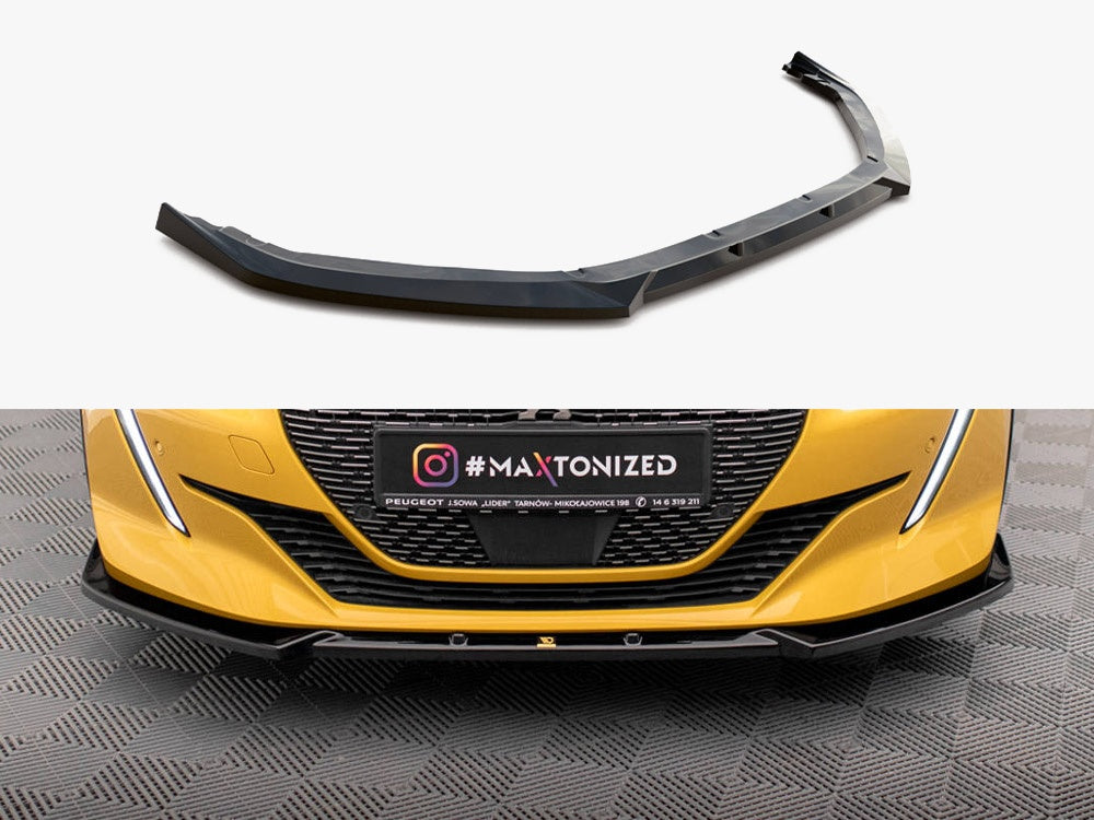 Front Splitter V.1 Peugeot 208 GT Mk2